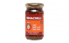 Himachilli Sweet Honey & Hot Chilli Chukh   Glass Jar  200 grams